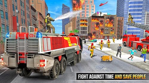 Fire Truck Emergency Rescue Simulator 3D Firefighter Games – vue 9