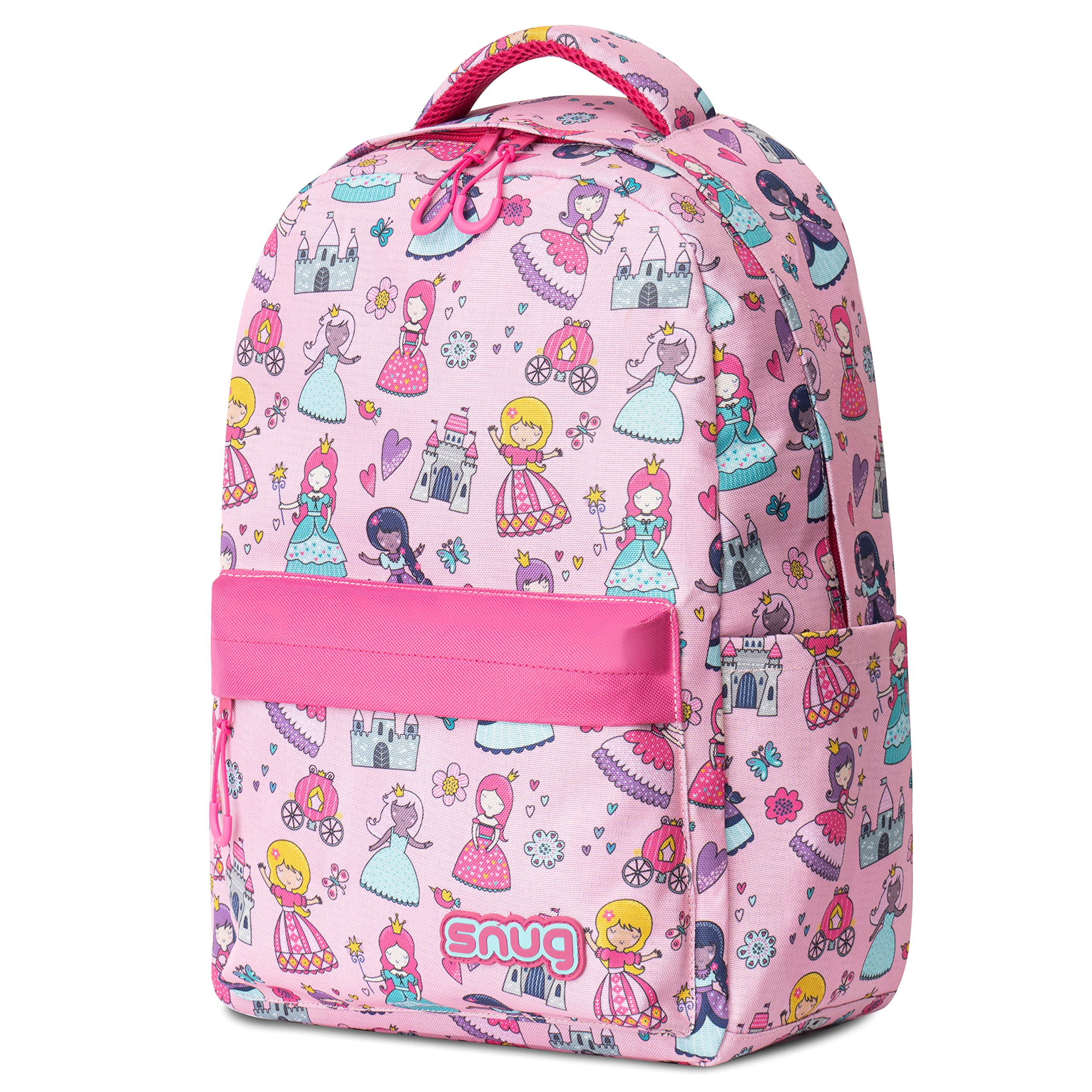 Snug Princess Kids Backpack For School, Sports And Travel Perfect For Ages 4+ (Princess)