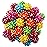 Hallmark Bright Gift Bow Assortment (36 Bows) Red, Pink, Orange, Green, Teal, Yellow for Birthdays, Weddings, Baby / Bridal Showers, Christmas, Hanukkah