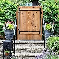 Vista 7 de Adjust-A-Gate® AG72LTP-ZR0110 Medium - Kit de puerta de estructura completa resistente a la corrosión de acero, anti caída, de marco completo – Para