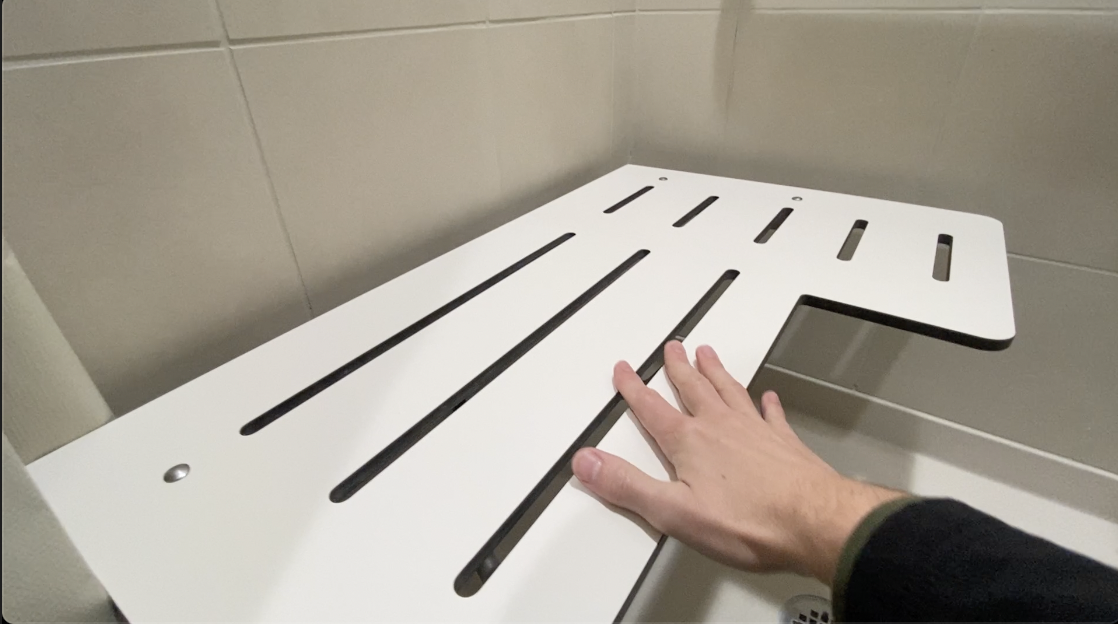 Best Shower Seat? | ASI Folding Right Hand Shower Bench