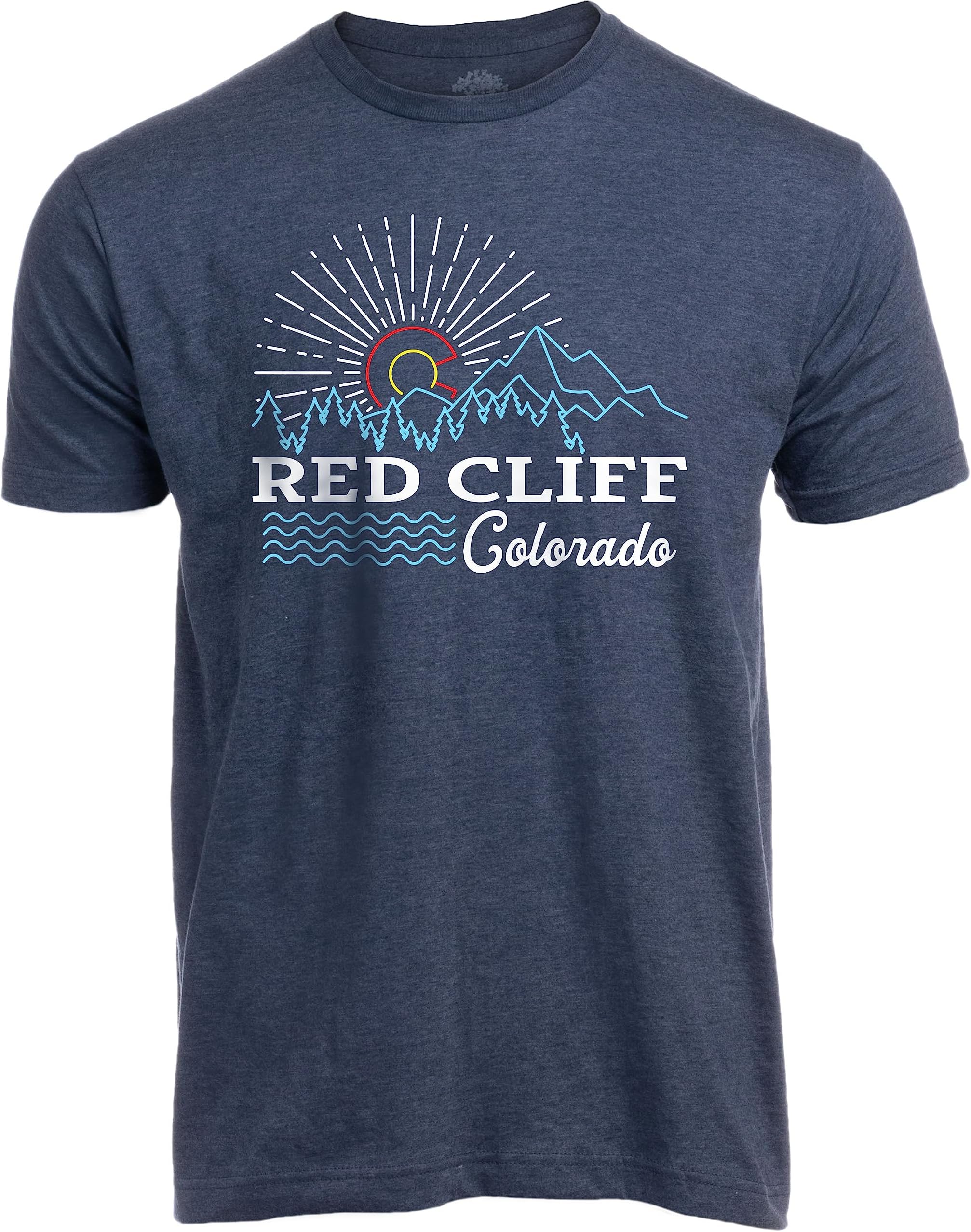 Cities and Sites of Colorado - Rocky Mountain CO State Pride Tee Shirt