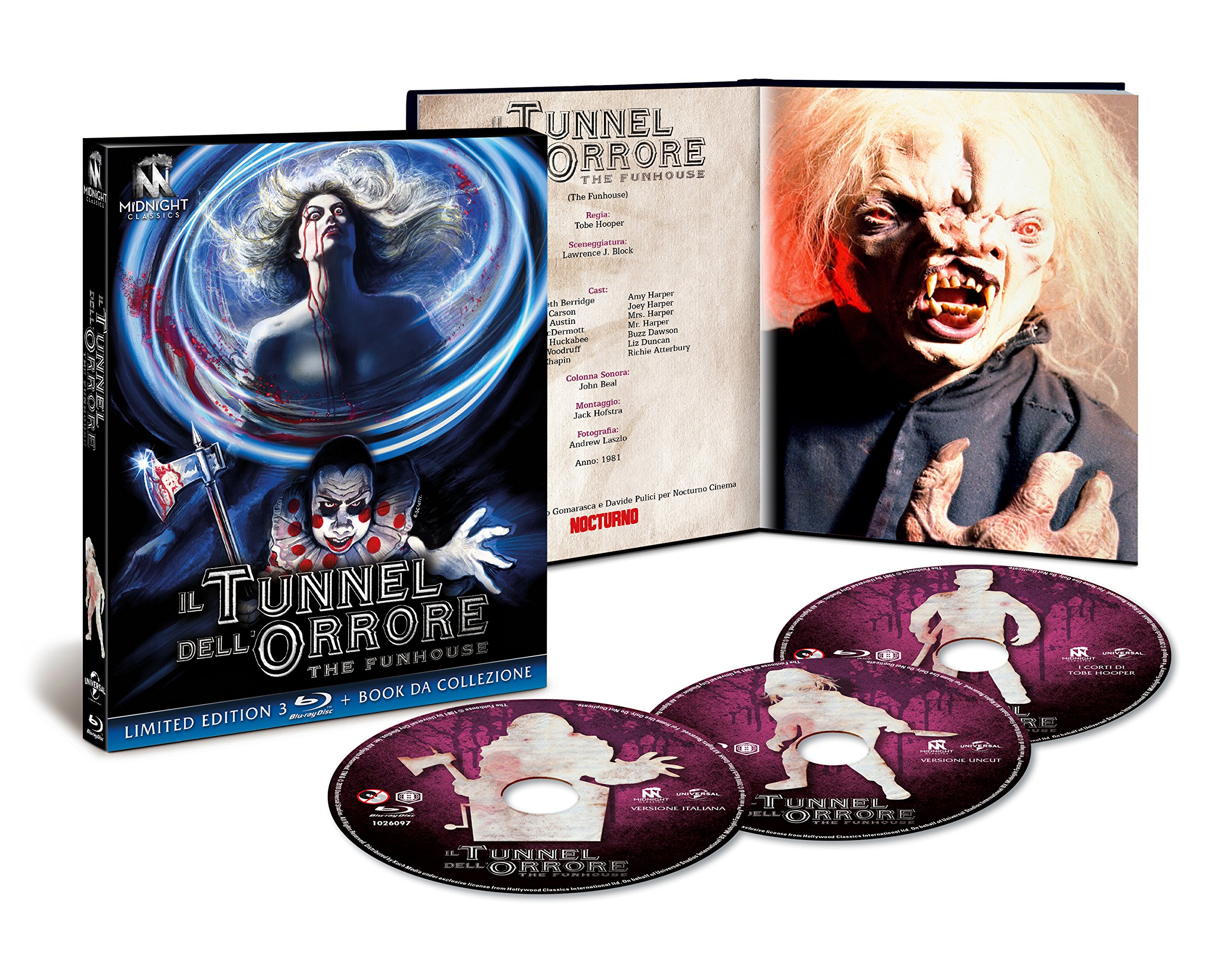 The Funhouse - Il Tunnel dell'Orrore - Midnight Classic ( DVD)