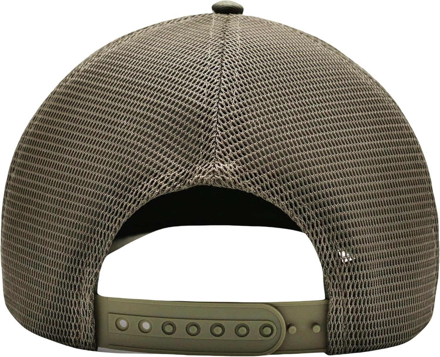 Mens Mesh Snapback Hat Fits One Size & XXL | Structured Adjustable Trucker Hats | Sturdy Outdoor Blank Baseball Cap - Image 4