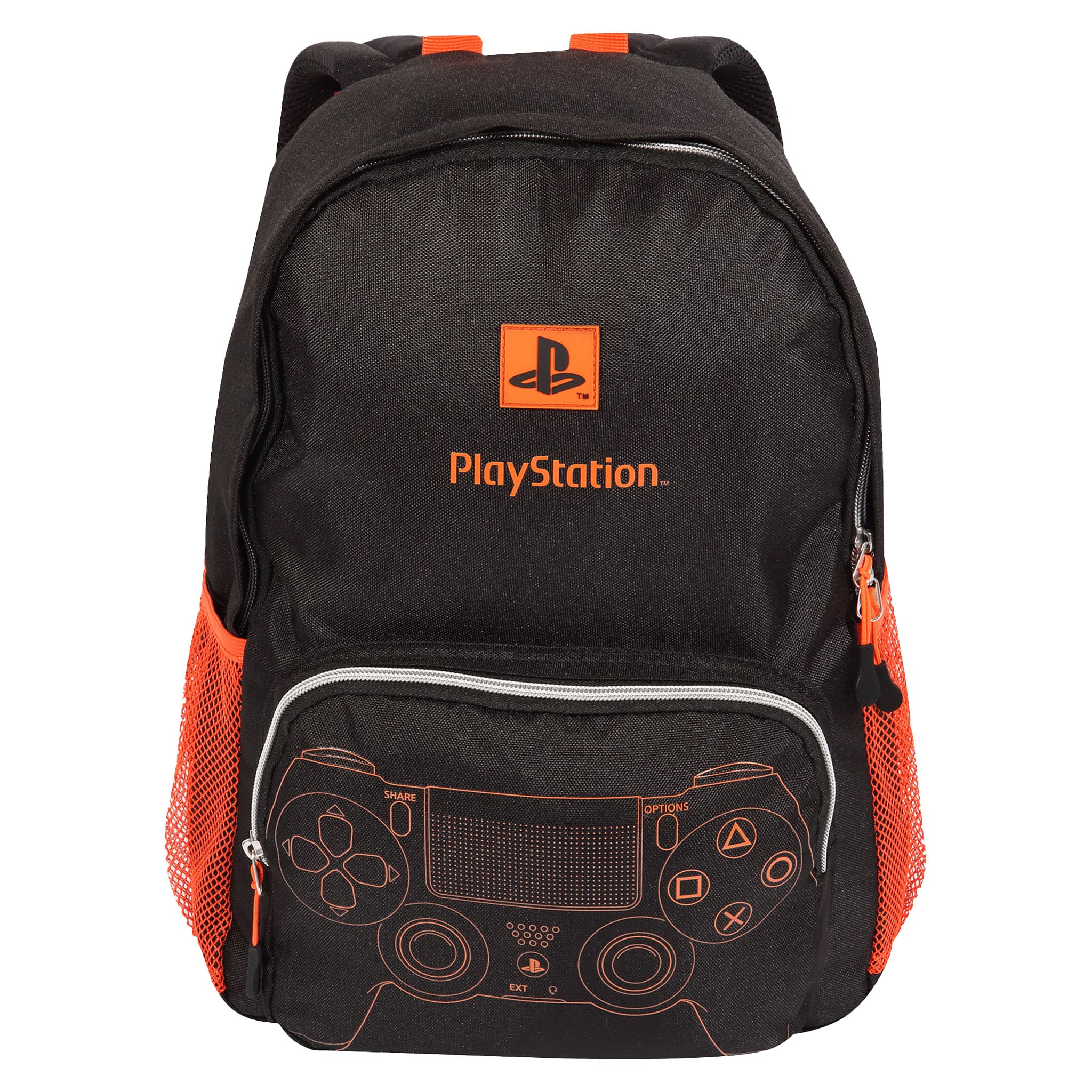 Popgear Boys Black Playstation Ps Logo Backpack, Kids, One Size, Official Merchandise