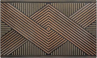 Calloway Mills Wood Wall Doormat 18 ''x 30'' (Interlock Arrow Wood Wall)