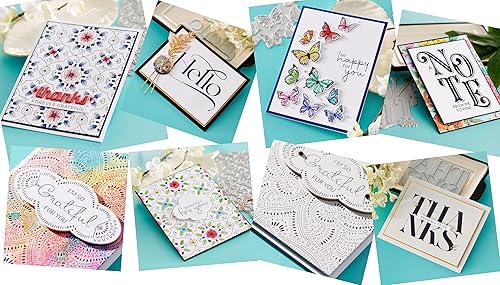 Miniatura 7 de Spellbinders BetterPress - Sistema de impresión tipográfica que incluye sistema, placas de prensa exclusivas, mini almohadilla de tinta negra, 15