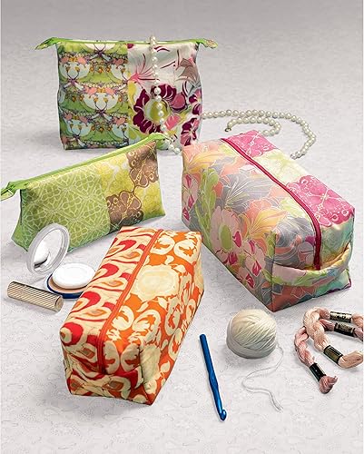 Miniatura 4 de Simplicity Kit de patrón de costura de bolsa de viaje con estampado mixto, código S9525, talla única, multicolor