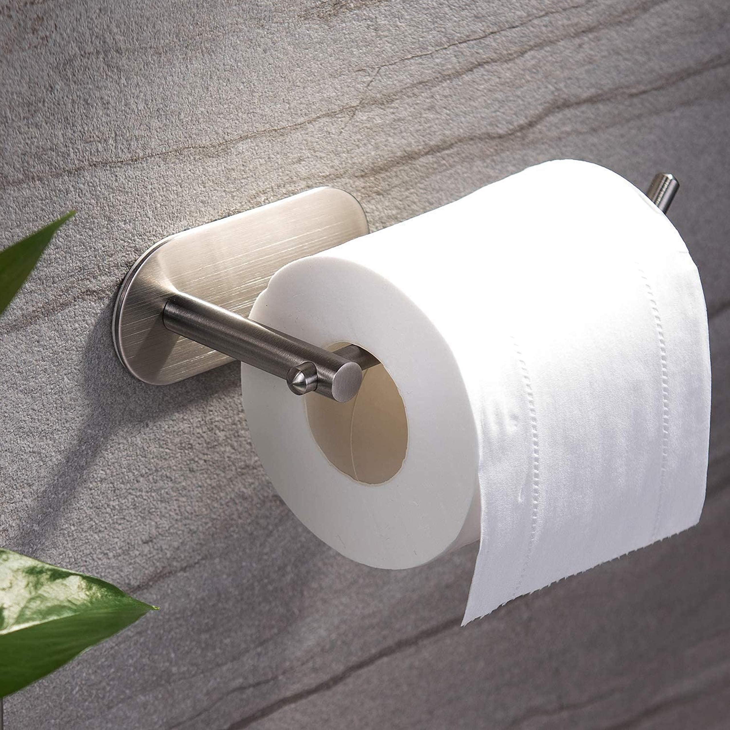 Amazon.com: Anfly RV Toilet Paper Holder - Brushed Nickel Adhesive ...
