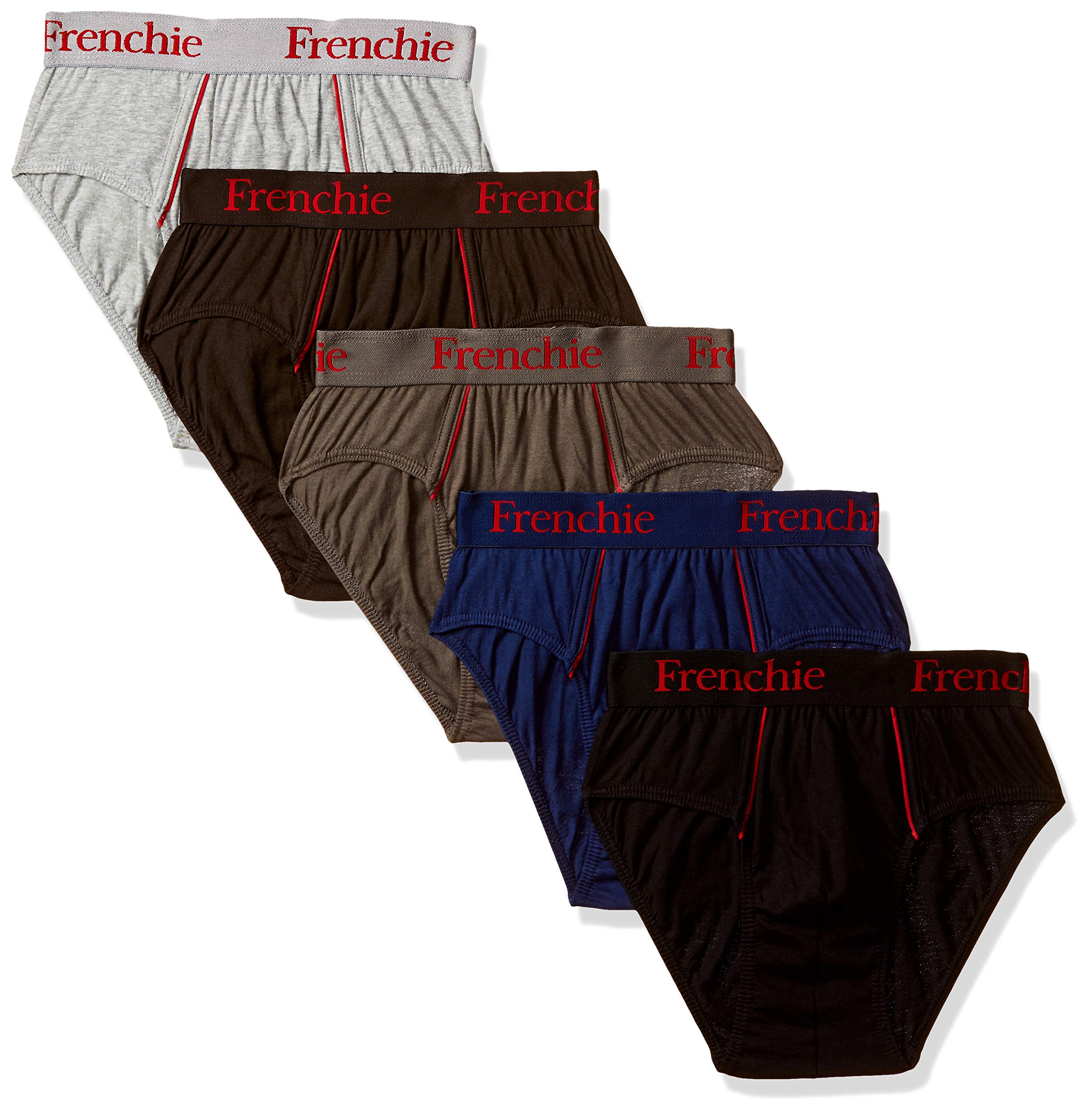 frenchie Men's Plain Brief (Pack of 5)-picture-17