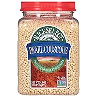 Vista 7 de RiceSelect Cuscús de perlas tricolor, 24.5 onzas, 1.53 libras (paquete de 1), 903729SU