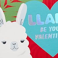 Vista 8 de Hallmark - Mini tarjetas de San Valentín para niños, 32 tarjetas con sobres (diseños de llama, perezoso, dinosaurio, unicornio)
