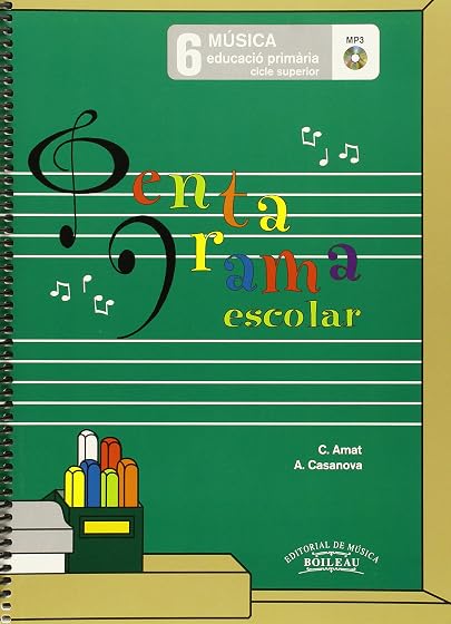Pentagrama Escolar Música 6 CAT