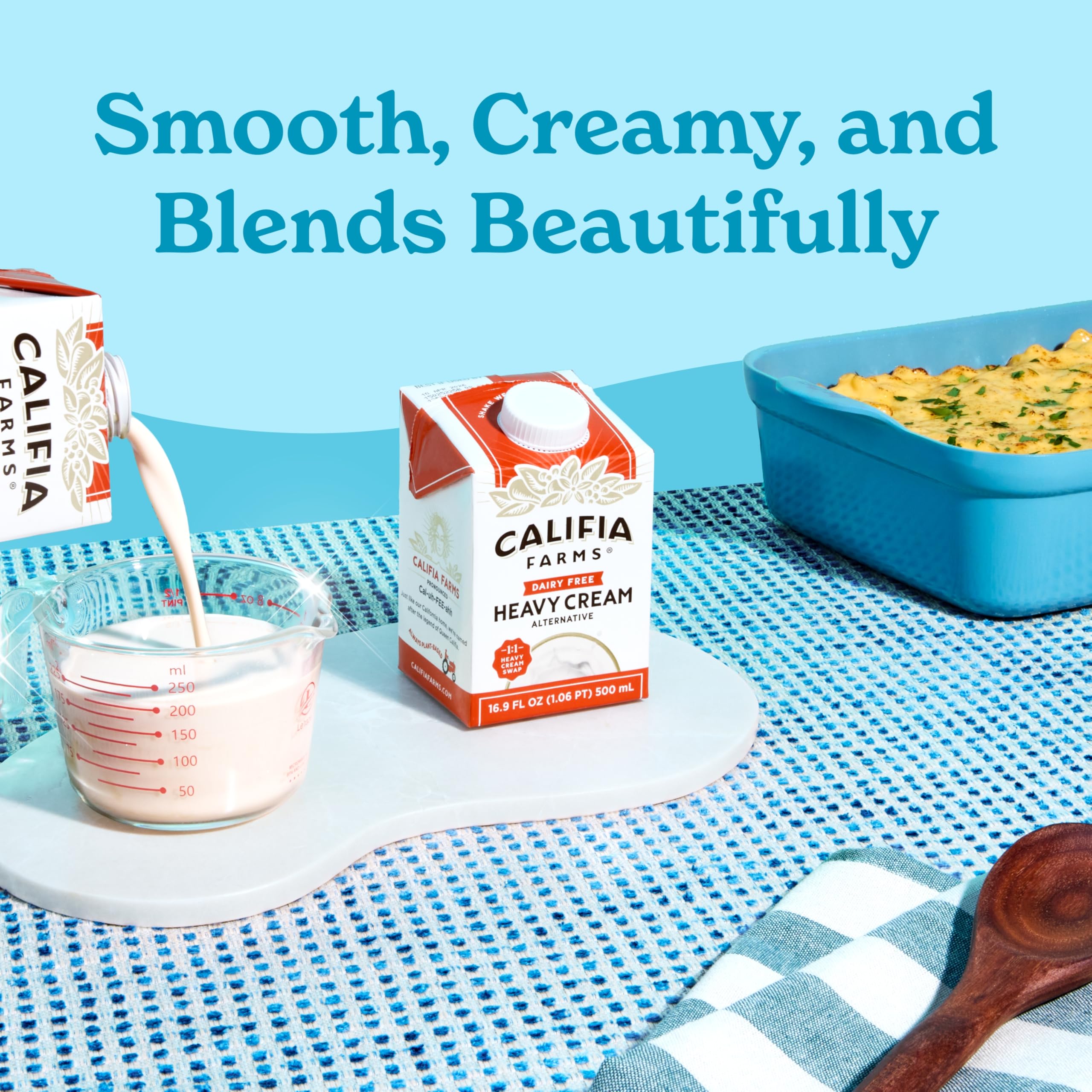 Califia Farms - Heavy Whip Cream Dairy Free Substitute 16 9 Oz Soy Free Plant Based Vegan Non — view 6
