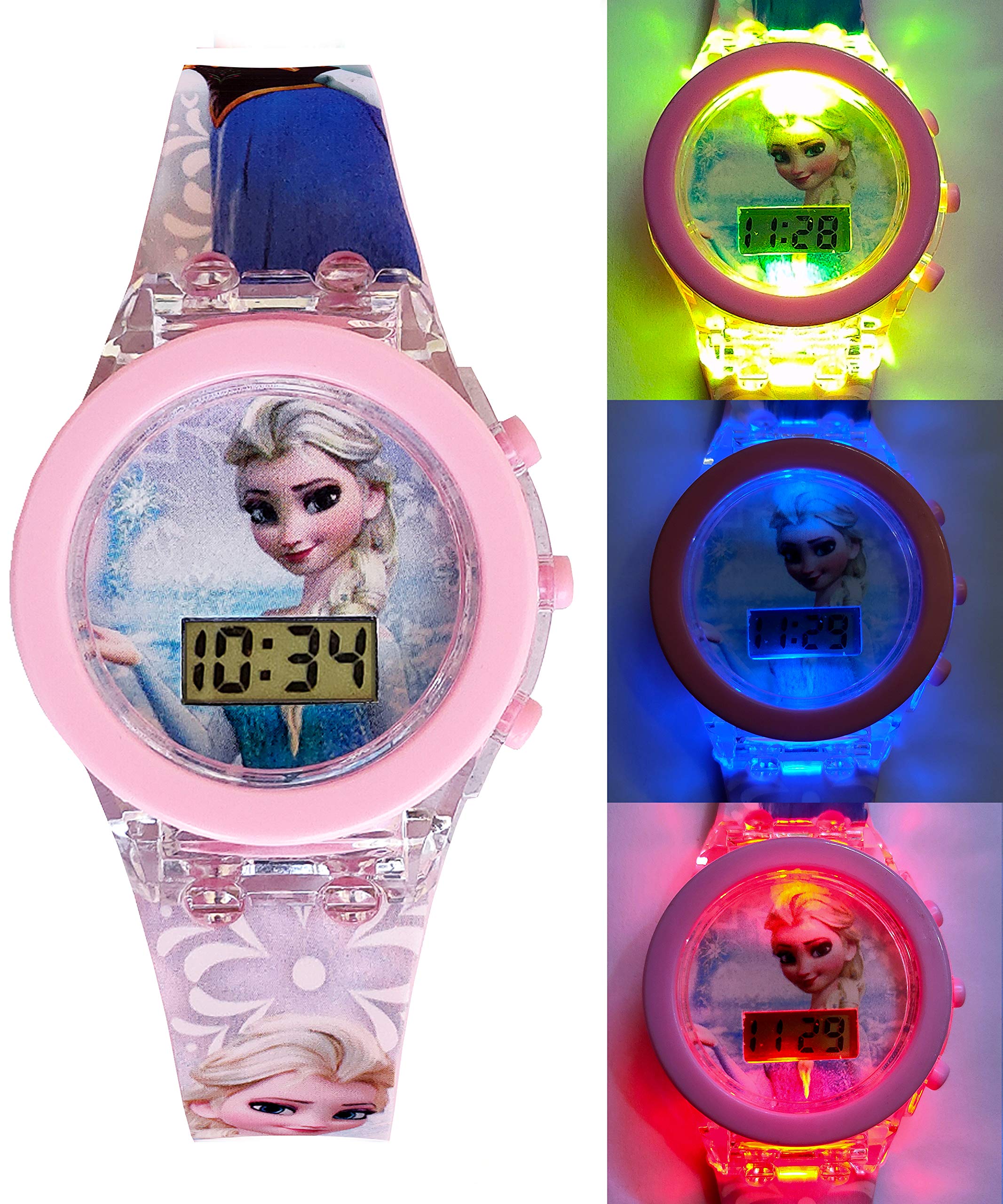 WILD SPARROW Pink Digital LED Glow Lighting Wrist Watch for Girls (Best Return Gift for Girls) (B08TVPCBRG) Amazon Price History, Amazon Price Tracker
