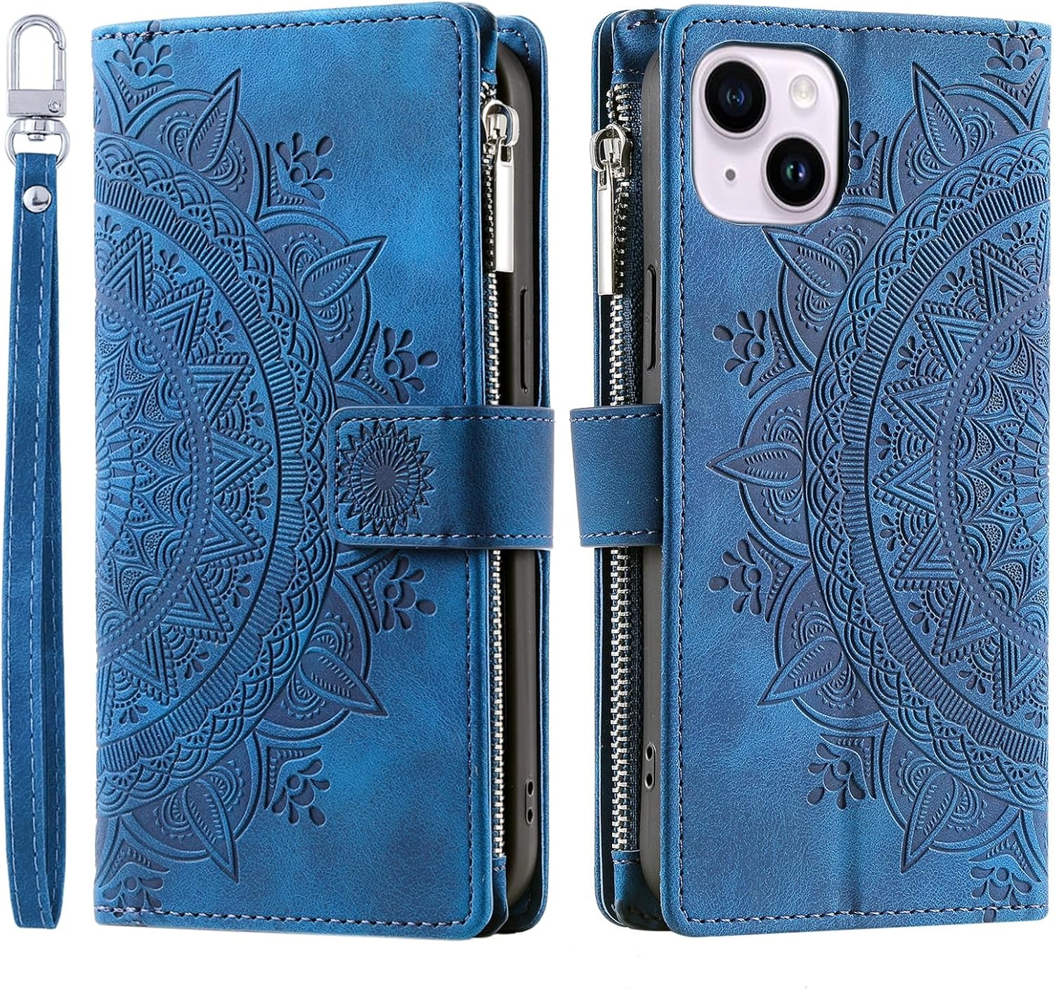 Phone Flip Cases Premium Leather Wallet Case Compatible with iPhone 14 Plus 6.7inch
