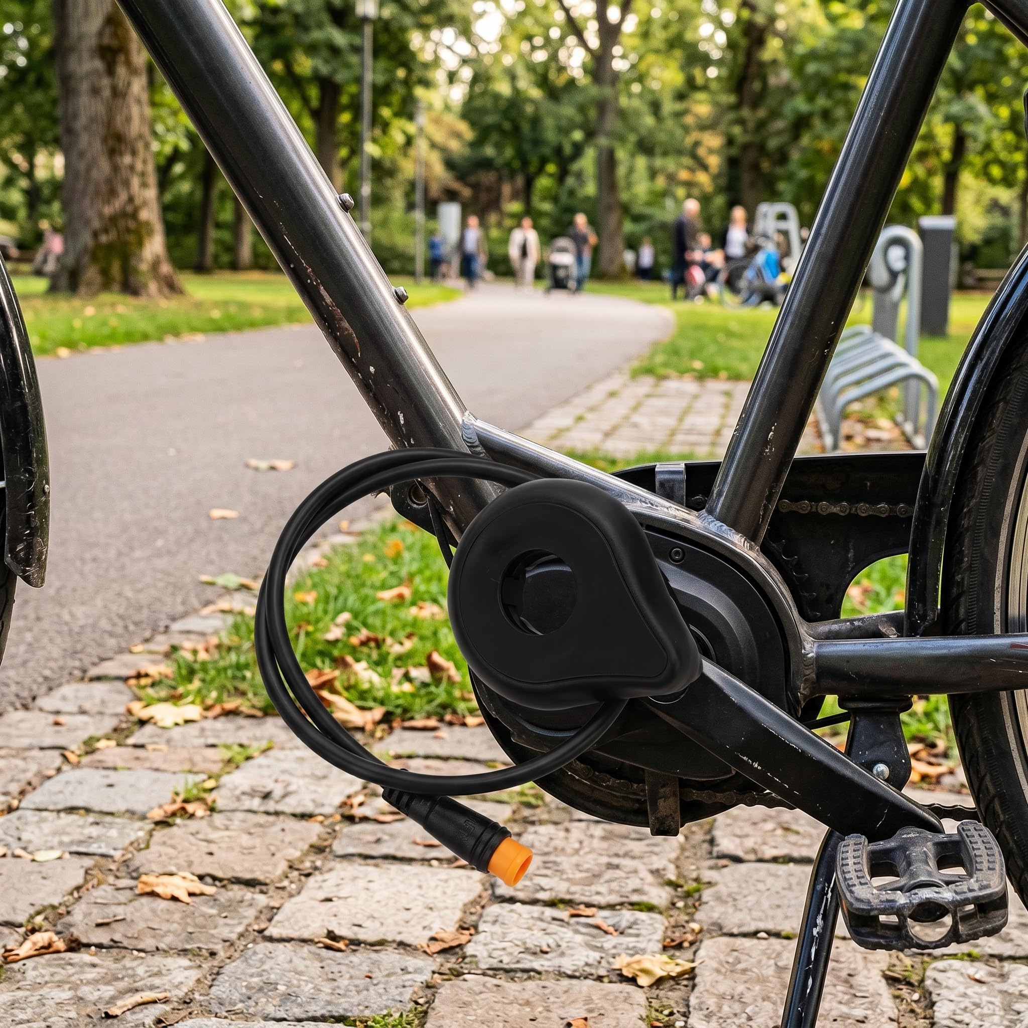 Sensore di Assistenza Al Pedale Pissente per Bici Elettrica, Sensore Multifunzionale 12 Magneti, Sensore di Pedale per Bici Elettrica Dual Hall