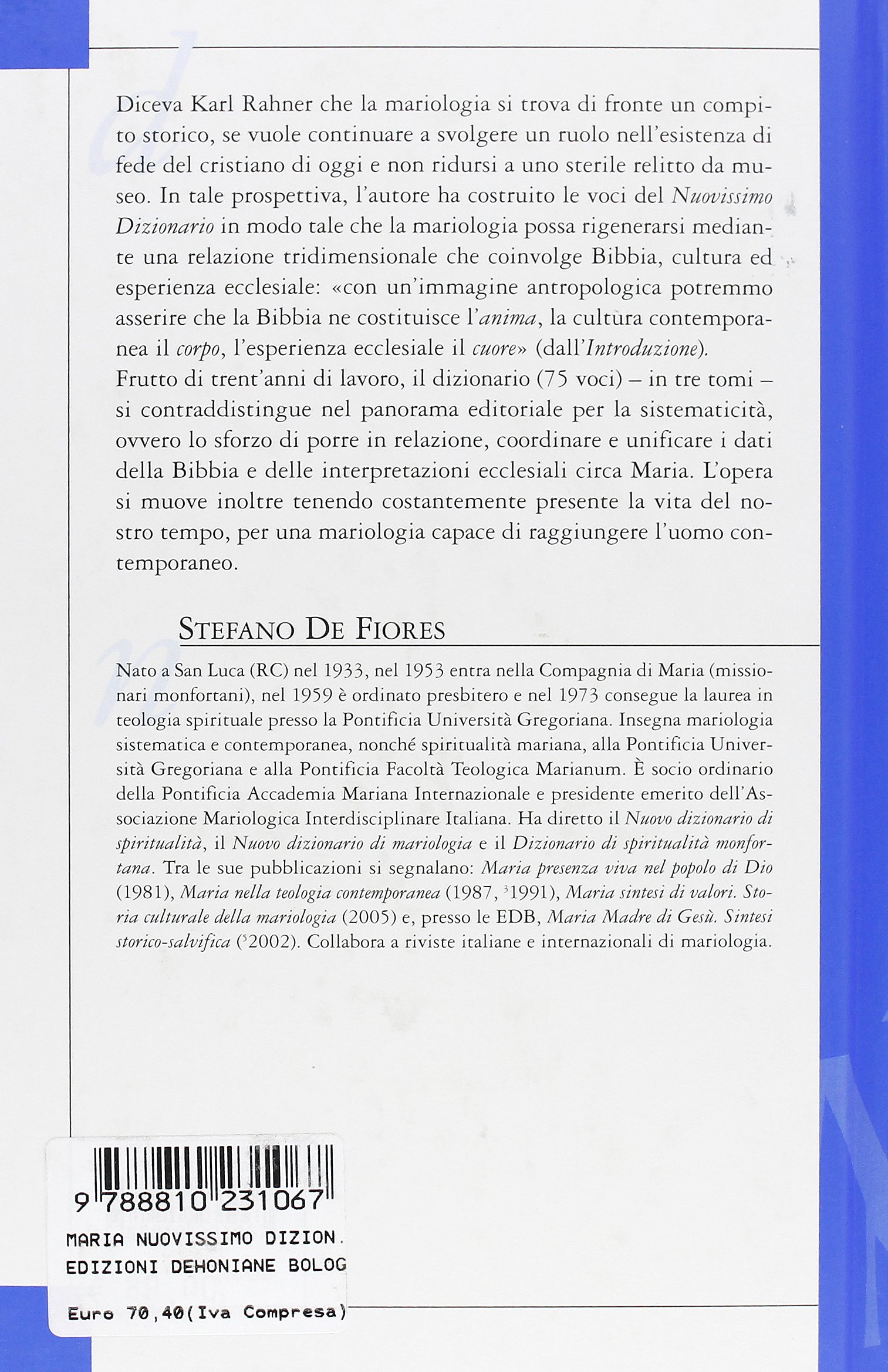 Maria. Nuovissimo dizionario (Vol. 1)
