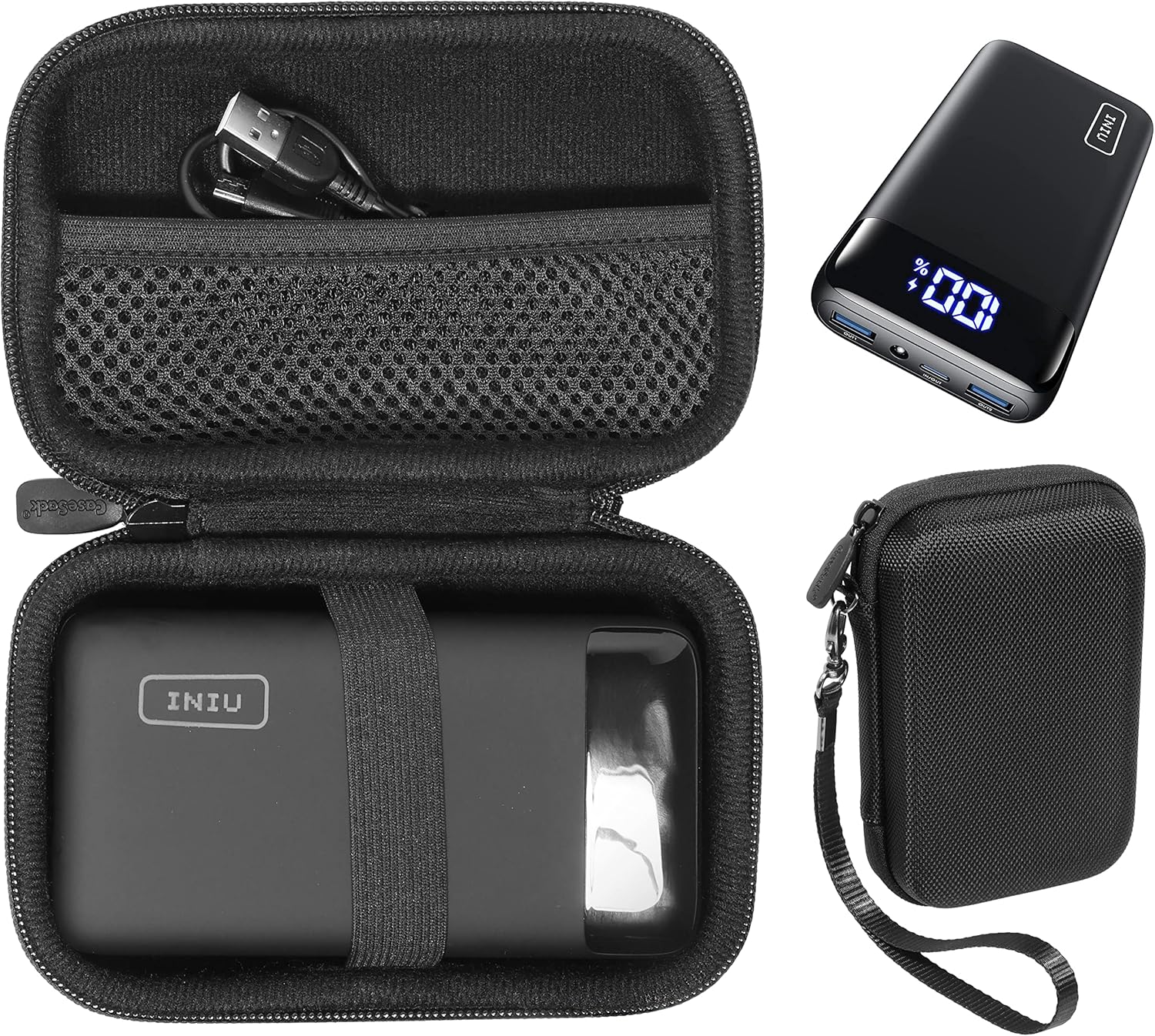 INIU Portable Charger Case – Slim 10000mAh Power Bank with 22.5W Fast Charge
