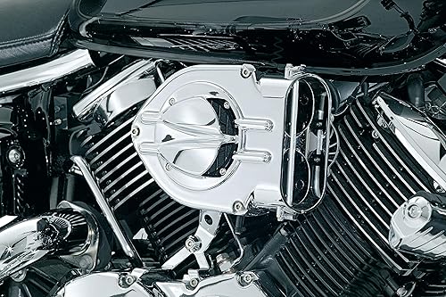 Miniatura 4 de Kuryakyn 8498 Filtro de aire de la motocicleta/componente del filtro: Stinger Vented Trampa Puerta para los filtros de aire estándar del