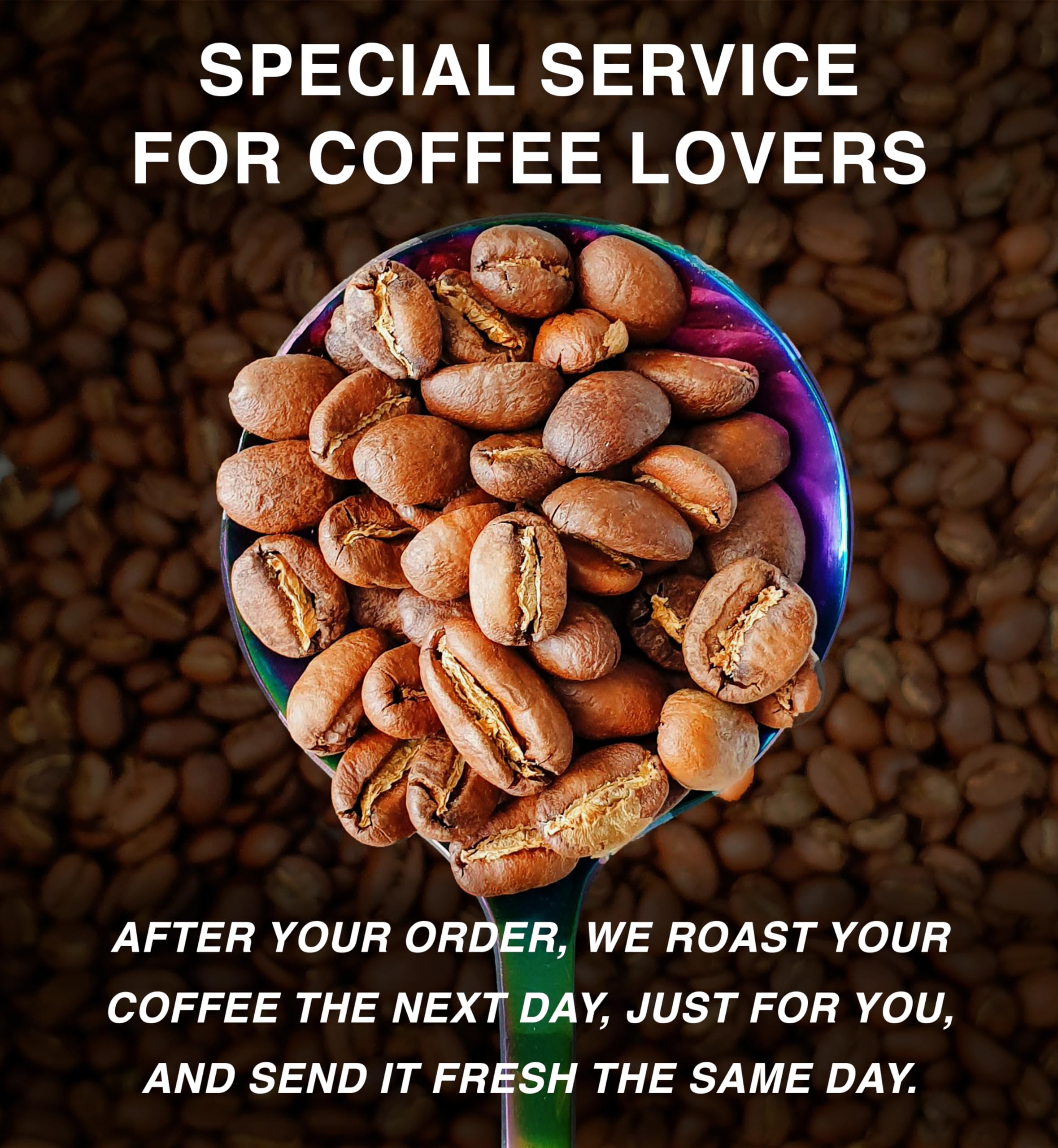 Freshest Specialty Coffee Beans | 80 CUP Roastery | Single Origin ~ Roasted After Order (1000g, Colombia Huila)