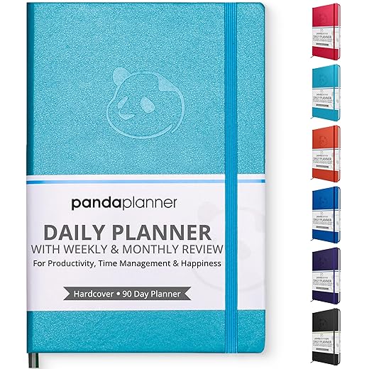 Panda Planner Classic 2025-2026 Compact Cyan