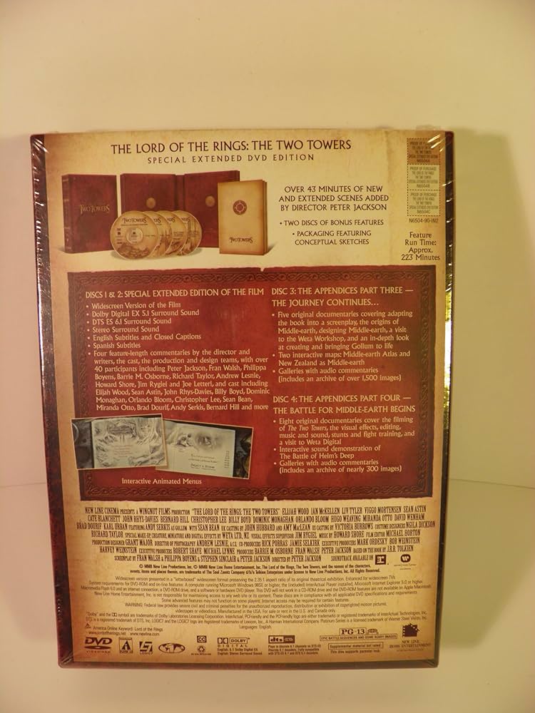 The Lord of the Rings: The Two Towers (Widescreen Extended