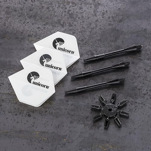 Miniatura 5 de Juego de dardos de acero Unicornio, 400 libras.