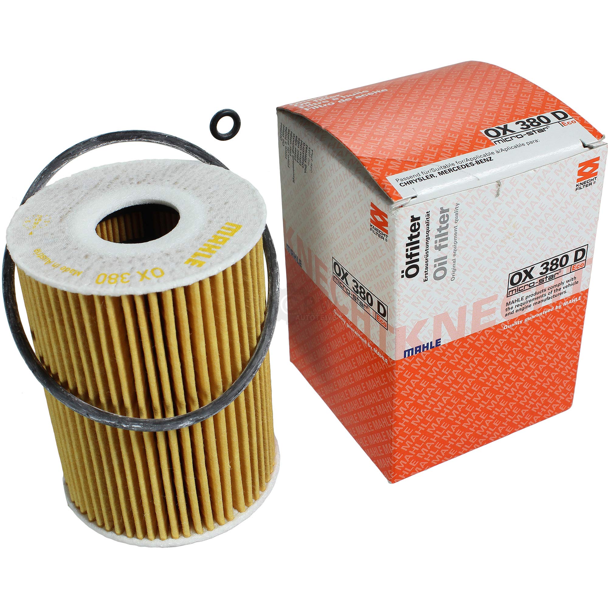 Paquete de inspección Kit de mantenimiento con filtro de aceite OX 380D, filtro de aire LX 1662, filtro de combustible KL 313, tornillo de cierre