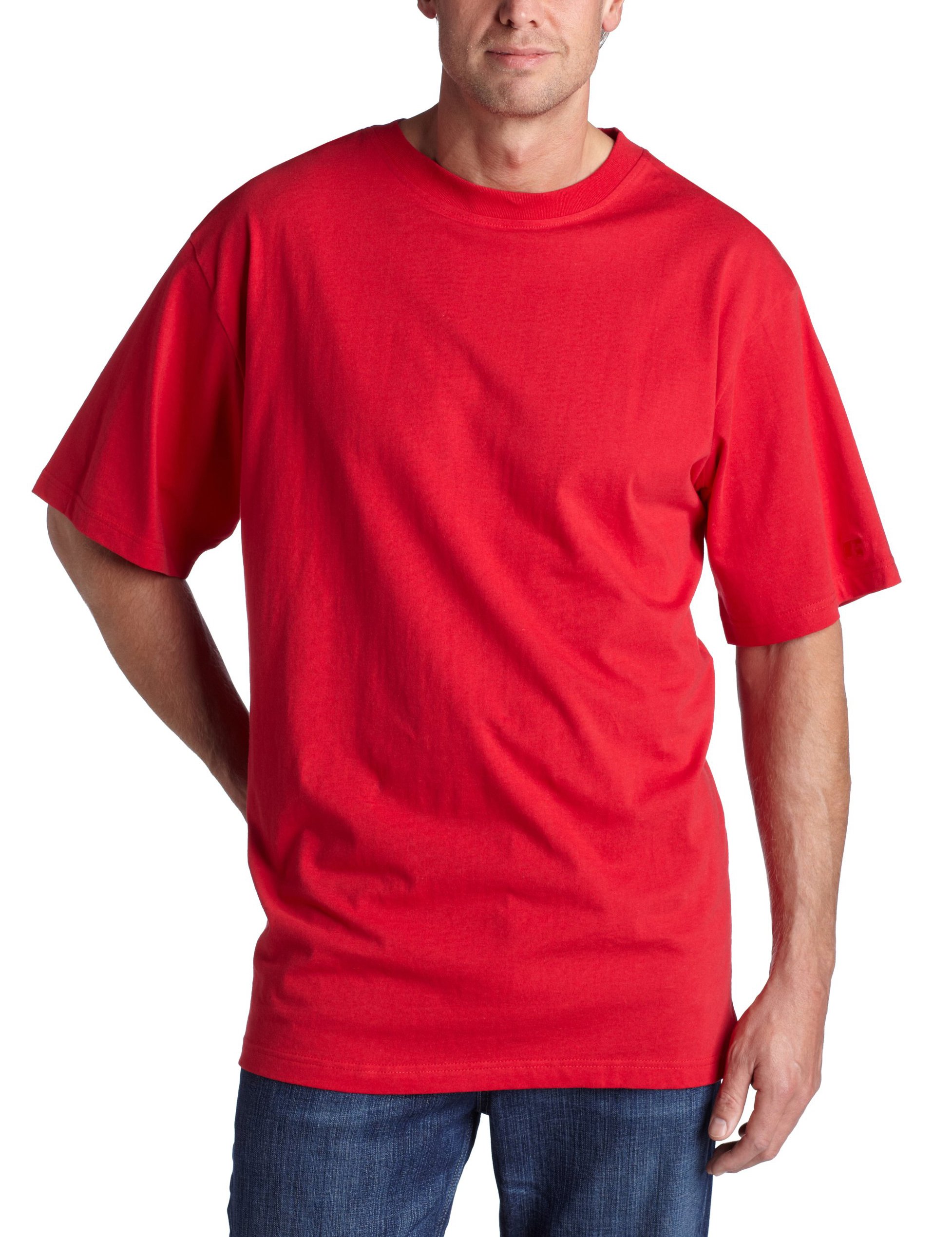 Russell Athletic Men's Big & Tall Basic Short Sleeve Solid Crew Neck T-Shirt