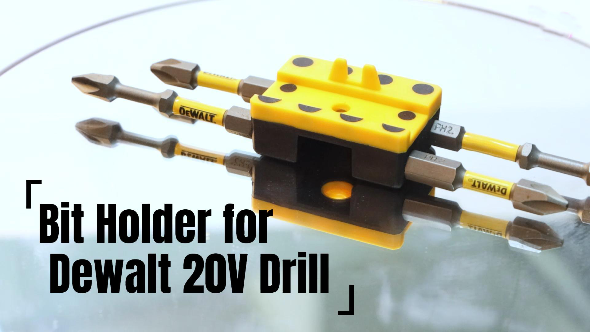 Bit Holder for Dewalt 20V Drill