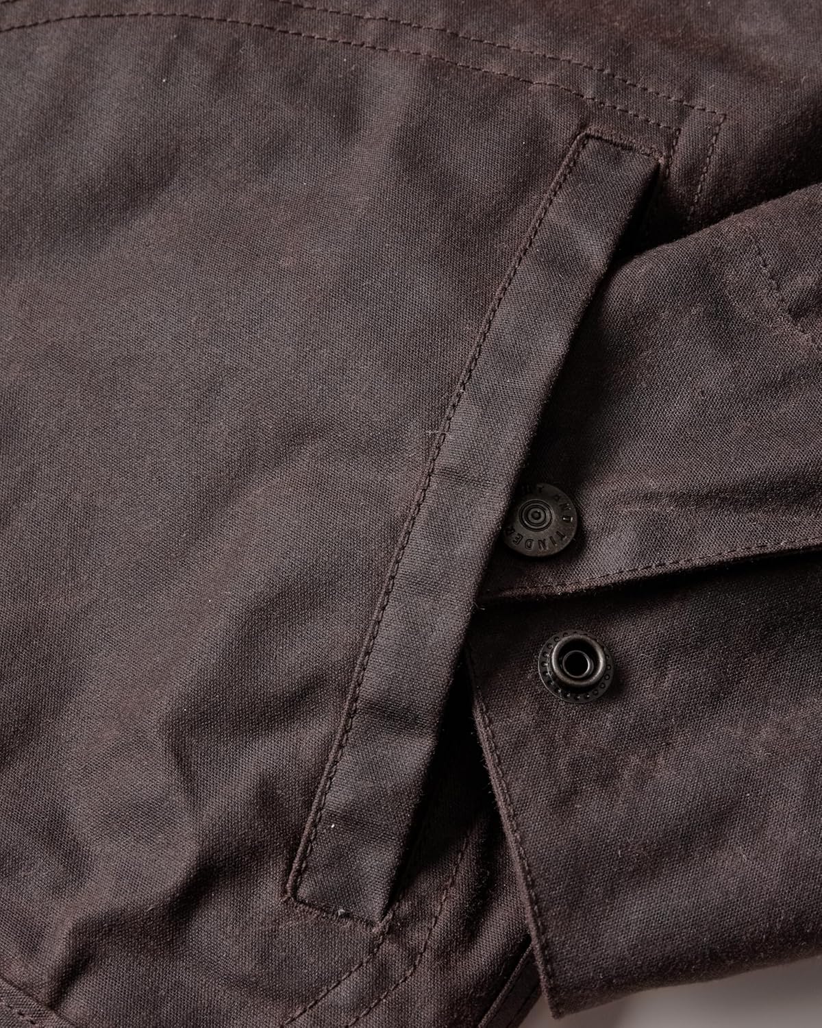 Huckberry Flint and Tinder James Waxed Snap Jacket - Image 6