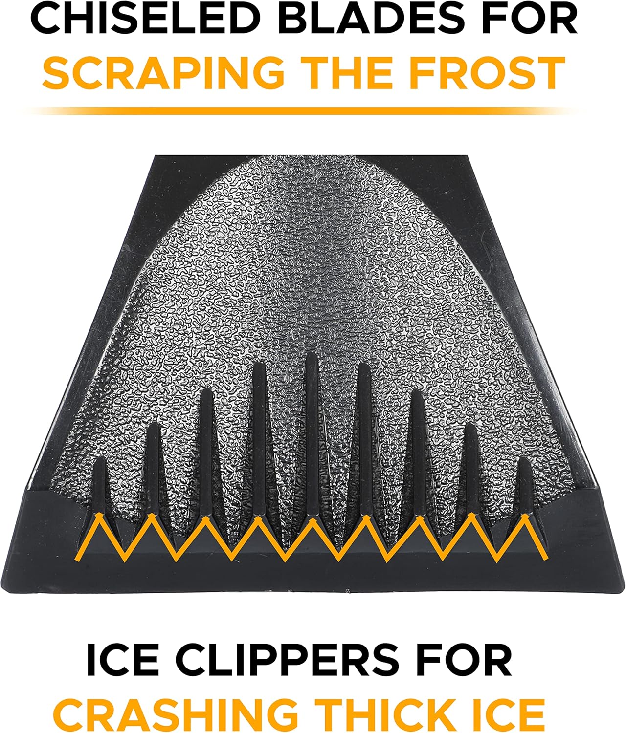 EcoNour Ice and Snow Scraper + Car Windshield Cover for Ice and Snow | Upgraded 600D Oxford Fabric Windshield Cover for Any Weather | Window Snow Scraper to Remove Snow and Ice