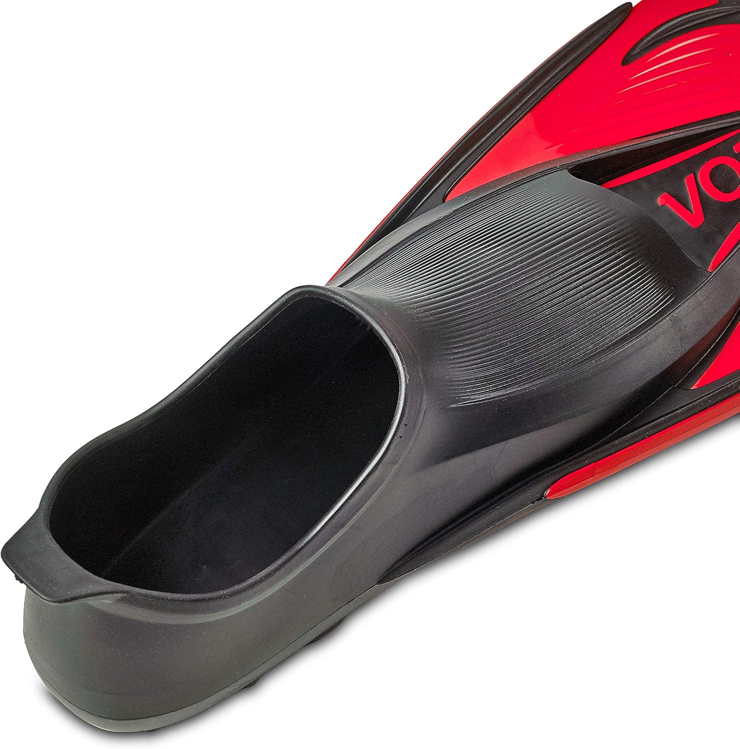 Phantom Aquatics Rapido Boutique Collection Full Foot Fins Bundled with Panoramic View Tempered Glass Lens Mask Fin Snorkel Set with Snorkeling Gear Travel Bag - RD - 44 : Sports & Outdoors