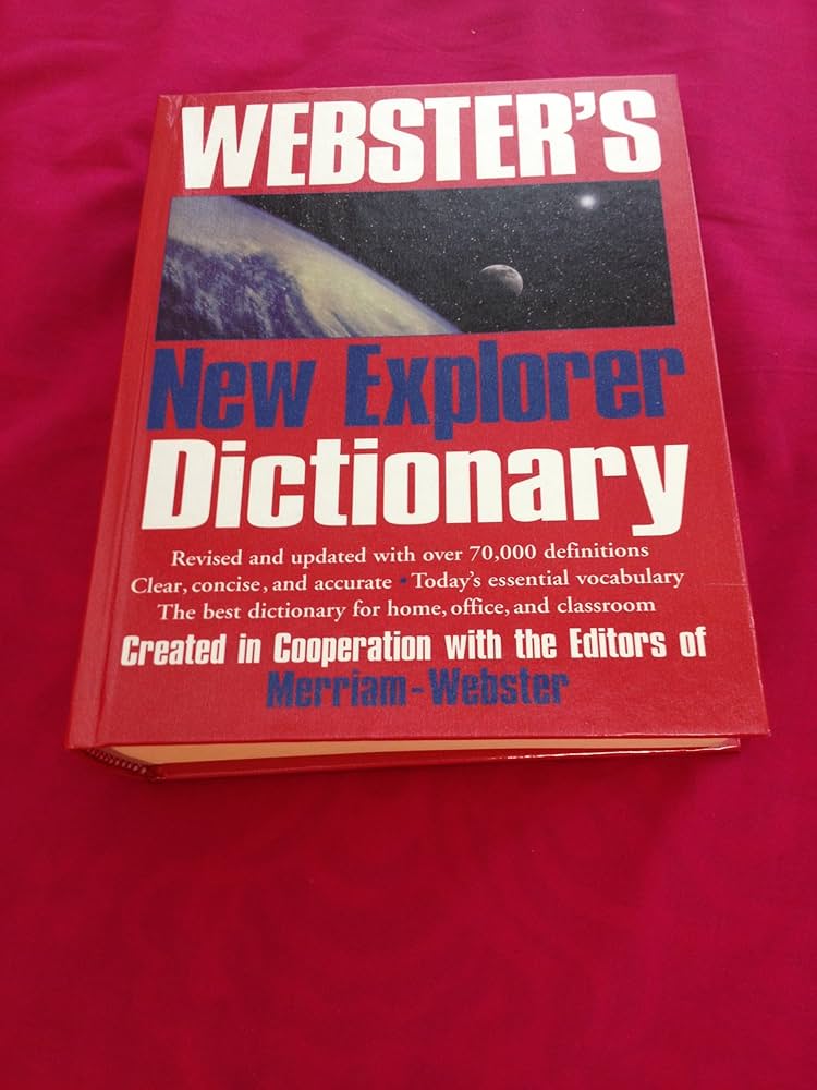 WEBSTER’S ESSENTIAL ENGLISH DICTIONARY Webster's English dictionary | AM Productions | eBay