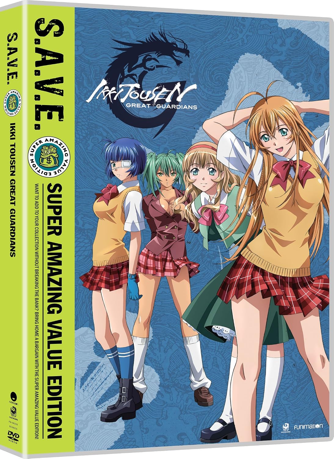 Ikki Tousen Great Guardians - Season Three - Save DVD Import