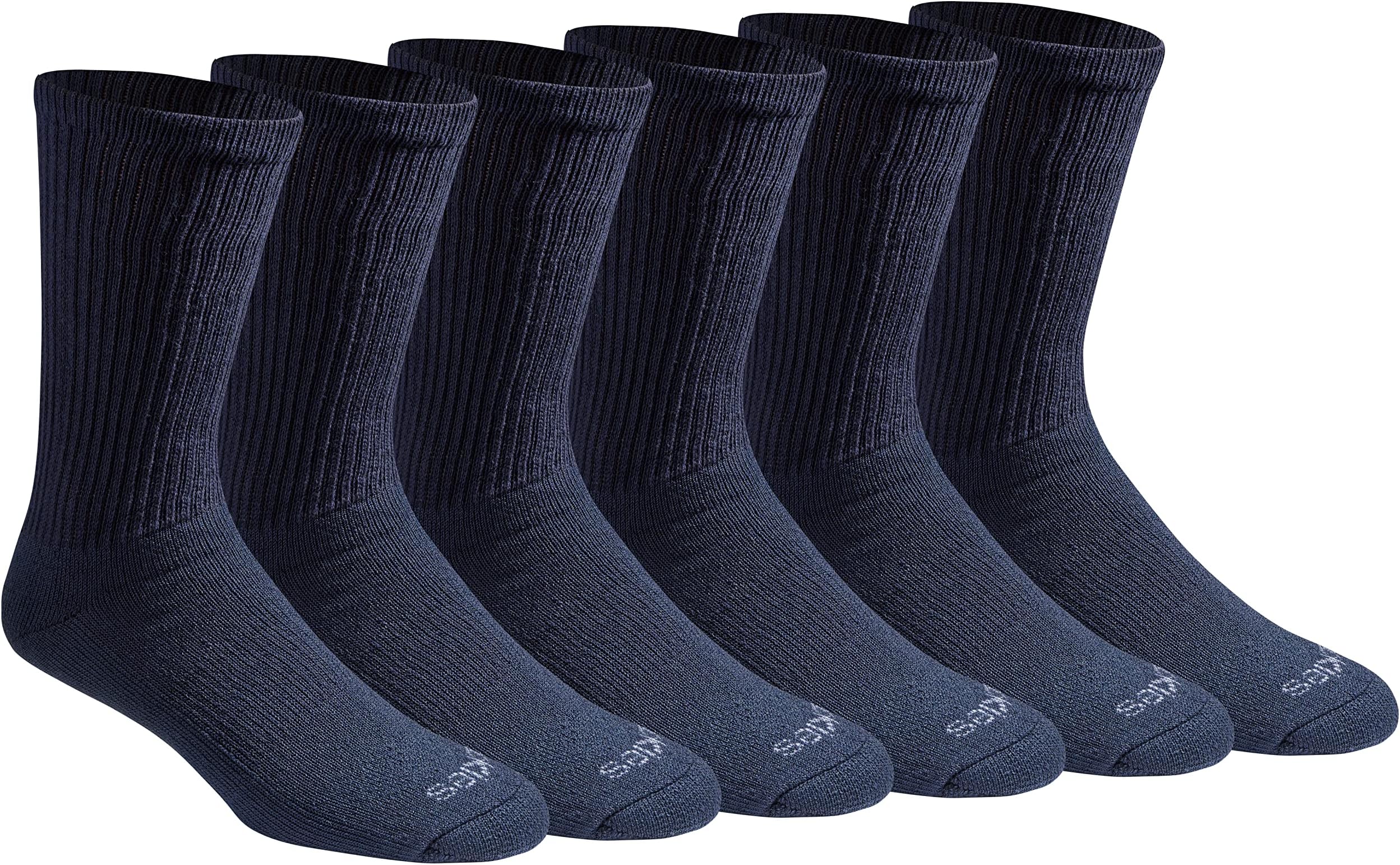 Men's Dri-Tech Original Moisture Control Crew Socks (6-Pack)