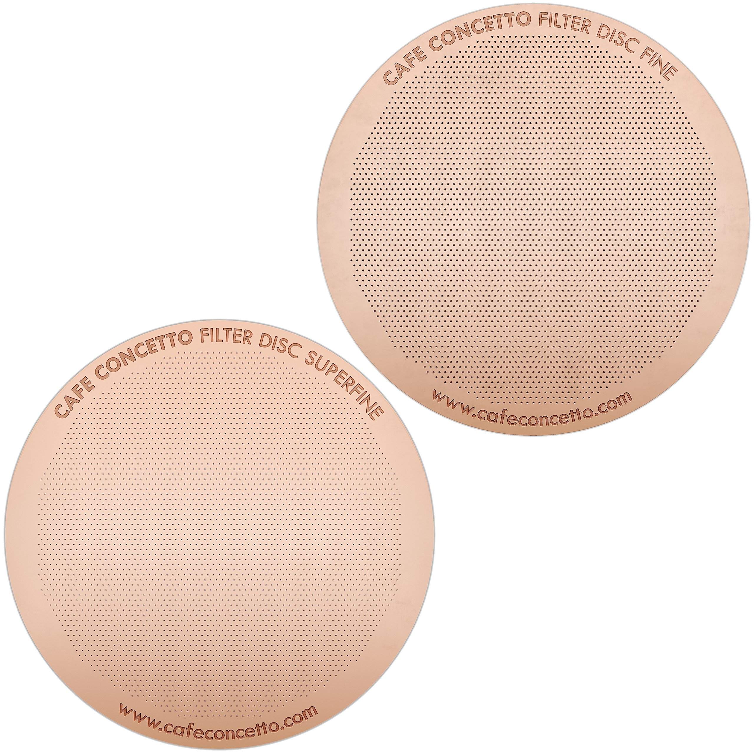 Dischi filtranti per AeroPress Cafe Concetto Fine & Superfine Rose Gold