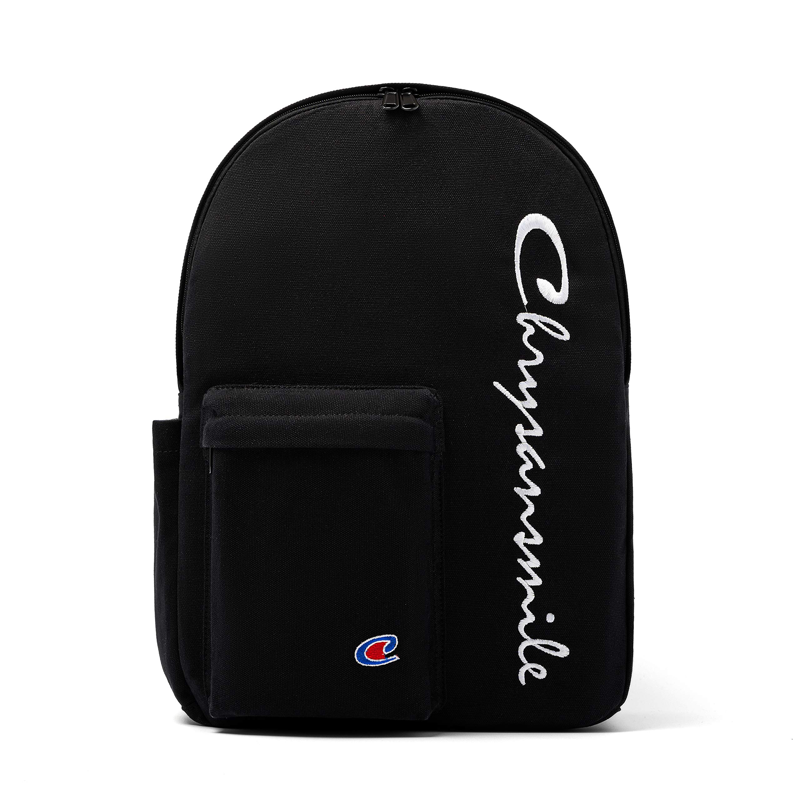 Chrysansmile Canvas Backpack for Women Casual Outdoors College Travel Daypack 15.6 Inch Laptop Backpacks - Black