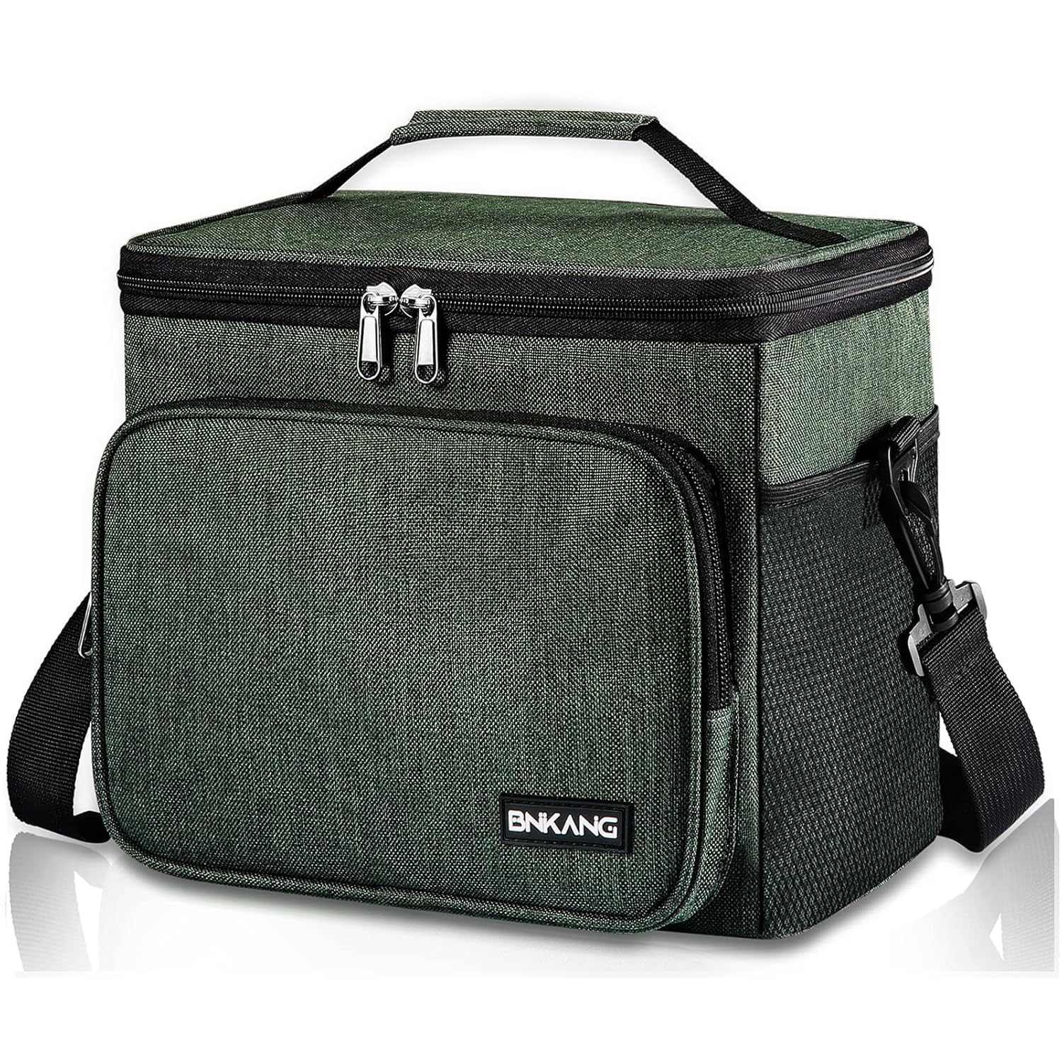 BNKANG Insulated Lunch Bag Reusable Large Lunch Box for Men Women Leakproof Cooler Tote Portable Lunch Bag with
