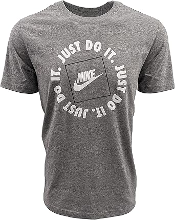 nike just do it shirt grey