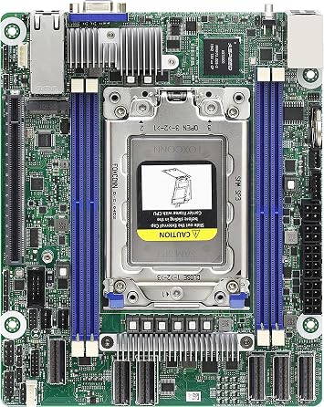 AsRock Rack ROMED4ID-2T ProprietaryDeep Mini-ITX Server Motherboard AMD SP3 LGA4094 EPYC 7002 Series