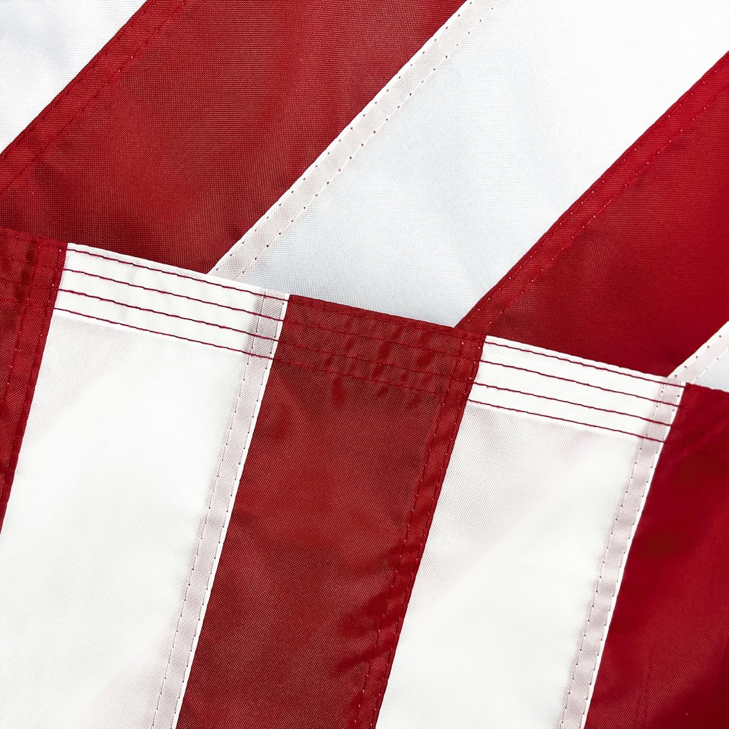 Premium American Flag 3x5 FT 2 Pack, Heavy Duty US Flags for High Wind with Embroidered Stars, Sewn Stripes, Brass Grommets, Durable USA Flag Outside UV Protected，Outdoor Hanging Weatherproof Standard all weather.