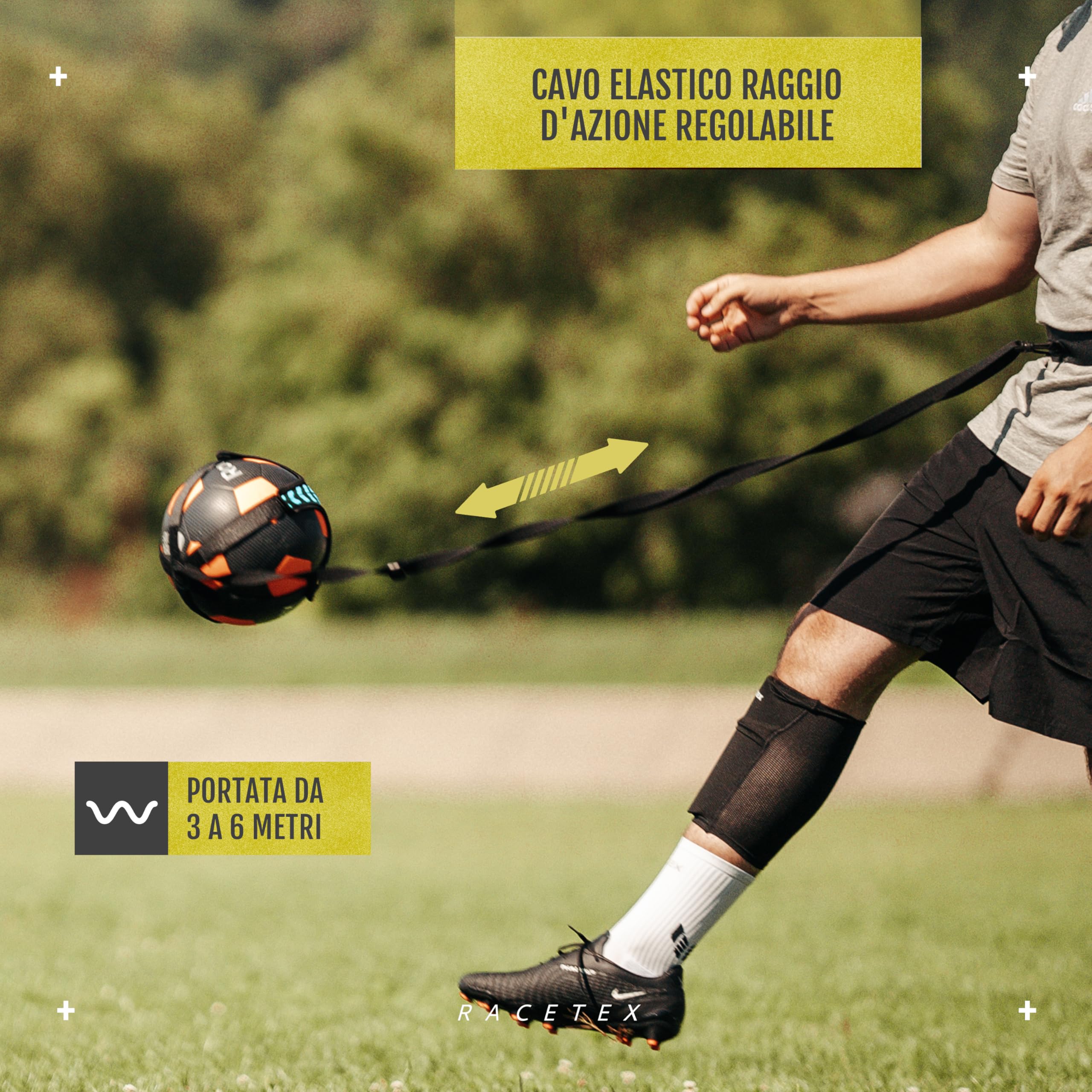 Soccer Bot Cintura Elastica Power 14 Allenamento Per Potenziare