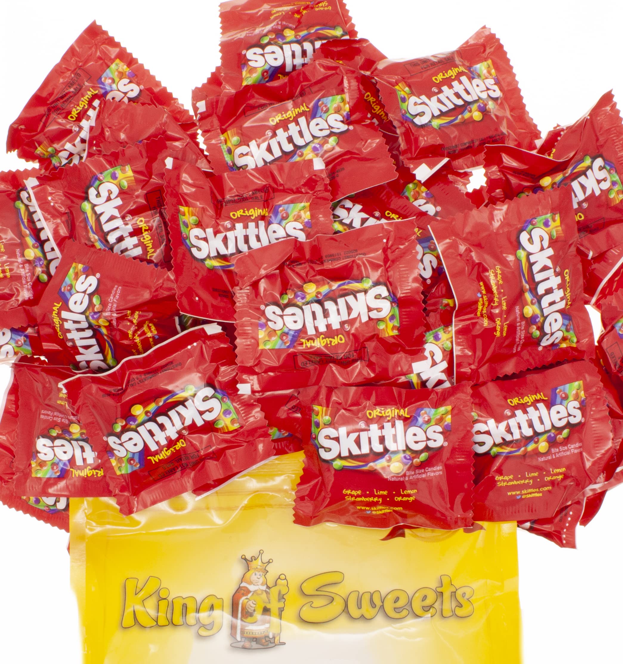 Amazon.com : Skittles Fun Size | 2.5 Pound Bag | Individually Wrapped ...
