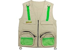 Complete Kids Safari Vest Set with Accessories