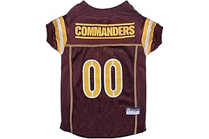 NFL Washington Commanders Dog Jersey: The Ultimate Gridiron Gear for Your Furry Friend