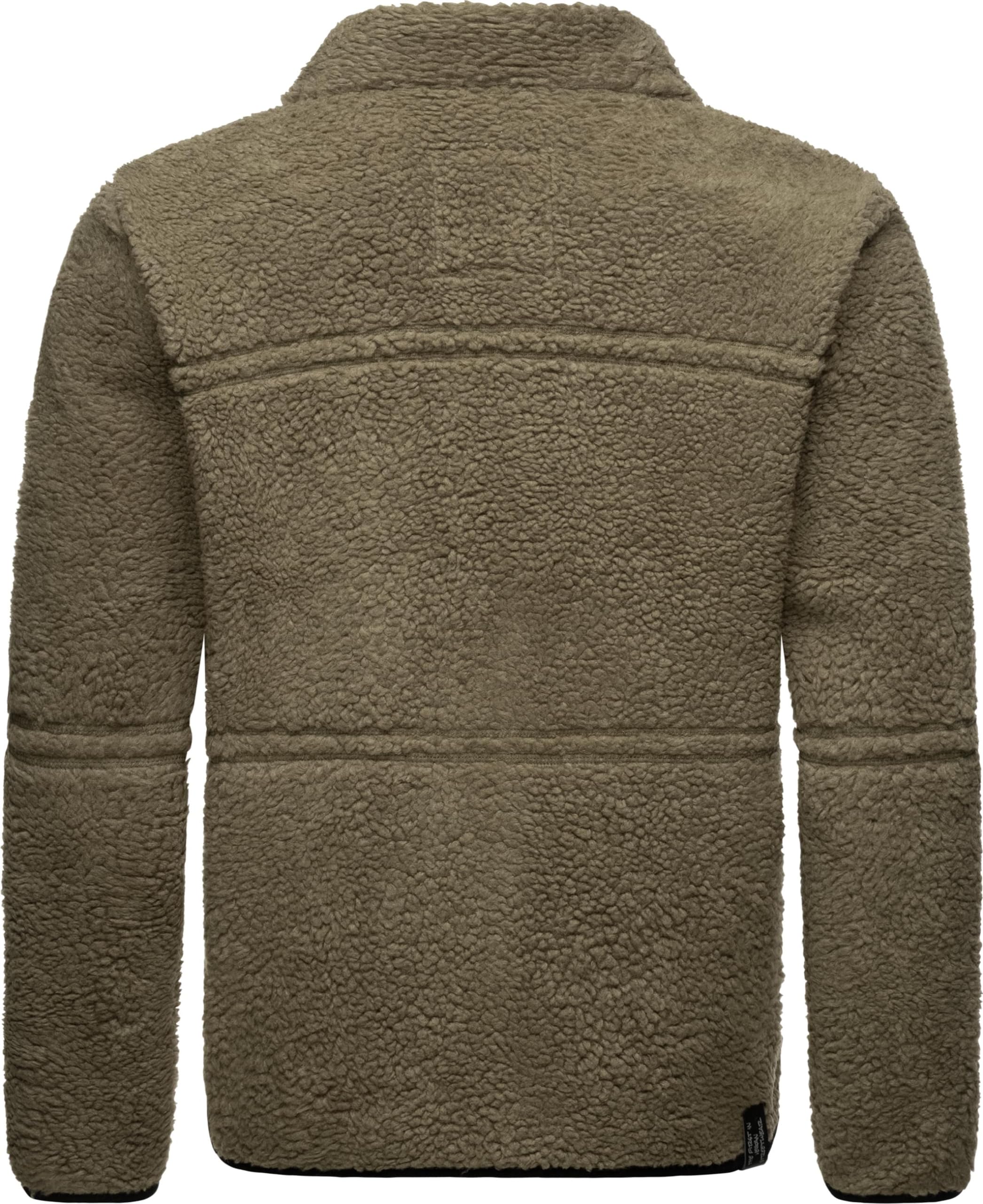 Ragwear Męska kurtka polarowa krótka kurtka polarowa ciepła z wysokim kołnierzem Noory S-4XL