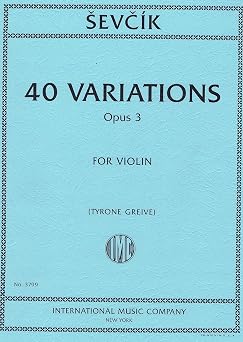 SEVCIK, 40 Variations, Opus 3 (GREIVE, Tyrone) IMC