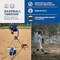 Vista 3 de BATA Baseball Wheel Pitching Machine, Youth and Adult Automatic Pitch Machine for Baseballs, Practice Training Equipment